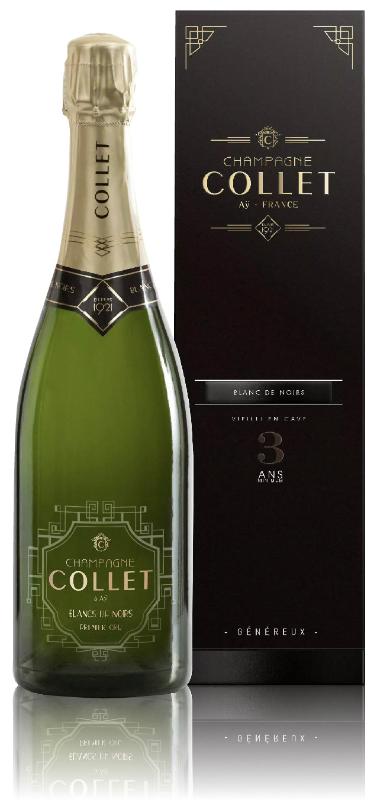 シャンパーニュ コレ ブラン・ド・ノワール 750ml【ボックス入り, オリジナルグラス付】